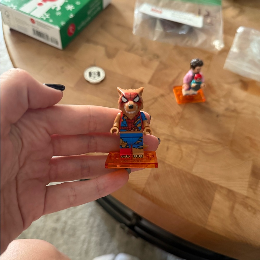 LEGO Werewolf Spiderman Minifigure from the newest series collection